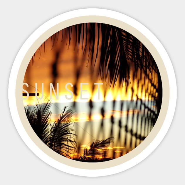 Sunset Sticker by rborges